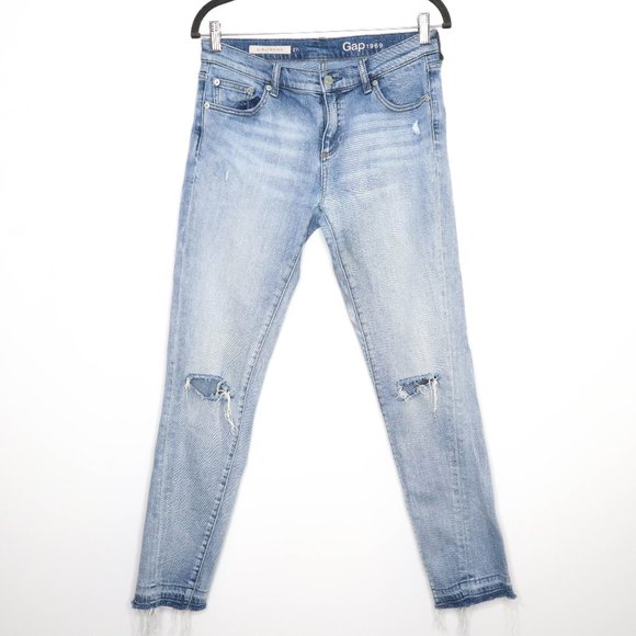 GAP Denim - Gap | Stone Washed Girlfriend Jean 27 TALL
